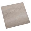 vidaXL Zelfklevende Vloerplanken Taupe 30,5 x 30,5 cm 20 st PVC