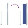 vidaXL Windscherm uittrekbaar 160x500 cm blauw