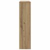 vidaXL Radiatorombouw 149x20x82 cm bewerkt hout artisanaal eikenkleur