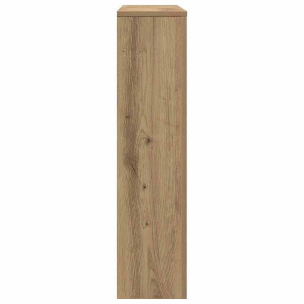 vidaXL Radiatorombouw 149x20x82 cm bewerkt hout artisanaal eikenkleur