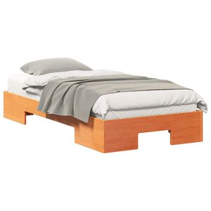 vidaXL Bedframe Bruin 90 x 190 cm