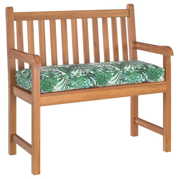 vidaXL Kussen Blad Bladpatroon 100 x 40 x 8 cm Oxford Stof