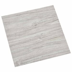 vidaXL Vloerplanken Grijs en Hout 5,11 m&sup2; 55 st PVC