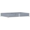 vidaXL Plantenbak 150x100 cm massief grenenhout grijs