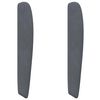 vidaXL Hoofdbord oor Dim Grijs 80 x 23 x 6 cm Fluweel