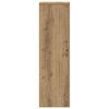 vidaXL Plantenstandaards 2 st 25x25x80 cm hout artisanaal eikenkleurig