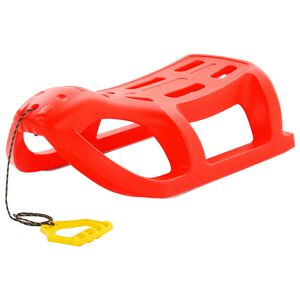 vidaXL Slee 80x39,5x25,5 cm polypropeen rood