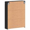 vidaXL Badkamer spiegelkast TULUM Zwart 60 x 16,5 x 78 cm Bewerkt hout