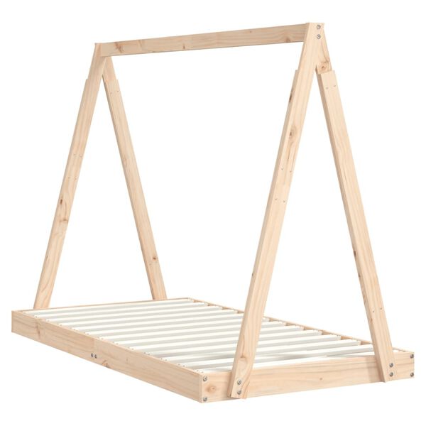 vidaXL Kinderbedframe 80x160 cm massief grenenhout