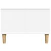 vidaXL Salontafel 90x50x36,5 cm bewerkt hout wit
