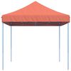 vidaXL Partytent inklapbaar pop-up 440x292x315 cm terracotta