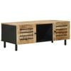 vidaXL Salontafel Naturel 100 x 54 x 40 cm Massief Mango Hout