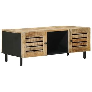 vidaXL Salontafel Naturel 100 x 54 x 40 cm Massief Mango Hout