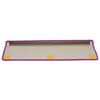 vidaXL Trapmatten 15 st 65x21x4 cm Violet Rechthoekige Rand