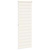 vidaXL Zebra rolgordijn 85x200 cm stofbreedte 80,9 cm marmerbeige