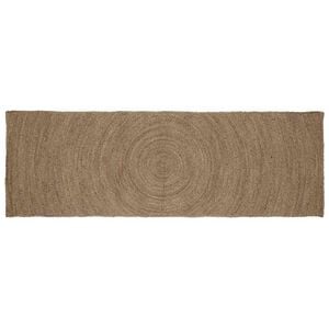 vidaXL Vloerkleden Grijs 60 x 200 cm Jute