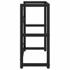 vidaXL Wastafelframe 79x38x83 cm ijzer zwart