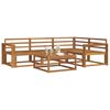 vidaXL Buiten bankenset 5 pcs Naturel Massief Acaciahout