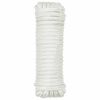 vidaXL Boottouw 15 m 1.2 Wit Polyester