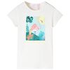 Kindershirt 104 ecru
