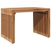 vidaXL Tuin Bijzettafel Bruin 50 x 32,5 x 35 cm Massief Teakhout
