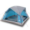 vidaXL Tent 4-persoons waterdicht blauw