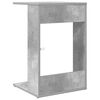 vidaXL Bijzettafel Beton Grijs 40 x 38 x 62,5 cm Bewerkt hout