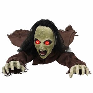 vidaXL Halloween decoratie zombie SPOOKA Bruin 94 x 130 x 29 cm