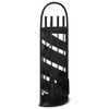 vidaXL 5-delige Haardset 23x15x66 cm staal