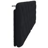 vidaXL Hoofdbordkussen 160 cm stof zwart