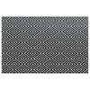 vidaXL Buitenkleed ARAKIL 190x290 cm PP wit en zwart
