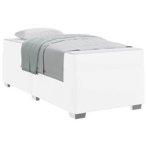vidaXL Bedframe Wit 80 x 200 cm PVC