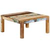 vidaXL Salontafel 80x80x40 cm massief gerecycled hout