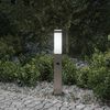 vidaXL Bolderverlichting met sensor 50 cm RVS IP44