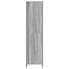 vidaXL Warderobe 2 pcs Grijs Sonoma 50 x 50 x 200 cm Bewerkt hout