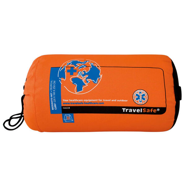 Travelsafe Klamboe Tropical 2-persoons vierkant wit
