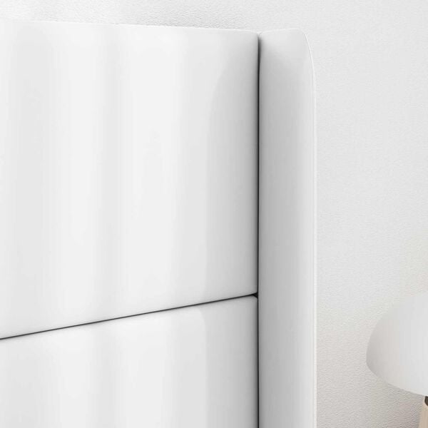 vidaXL Hoofdbord oor Wit 80 x 16 x 4 cm PVC