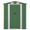 vidaXL Tuinschuur 192x523x223 cm gegalvaniseerd staal groen