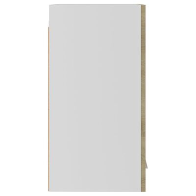vidaXL Hangkast 29,5x31x60 cm bewerkt hout sonoma eikenkleurig