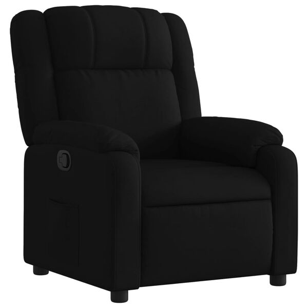 vidaXL Relaxfauteuil Zwarte Stof