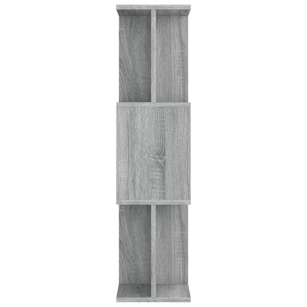 vidaXL Boekenkast / kamerscherm 80x24x96 cm bewerkt hout grijs sonoma