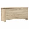 vidaXL Opbergkist Sonoma Eiken 100 x 40 x 50 cm Bewerkt hout