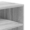vidaXL Boekenkast 60x30x71,5 cm bewerkt hout grijs sonoma eikenkleurig