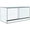 vidaXL Terrarium met opslag Transparant 80 x 40 x 40 cm Glas