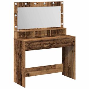 vidaXL Plafondtafel Oudhout 100 x 41 x 135 cm Bewerkt hout