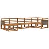 vidaXL Buiten bankenset 7 pcs Naturel Massief Acaciahout
