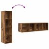 vidaXL Tv-meubelset Oud Hout 37 x 37 x 142,5 cm Bewerkt hout