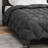 vidaXL Winter Dekbed Antraciet 200 x 140 cm Microfiber