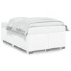 vidaXL Bedframe kunstleer wit 120x200 cm