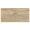 vidaXL Badkamer wastafelkast Sonoma Eiken 60 x 30 x 60 cm Bewerkt hout